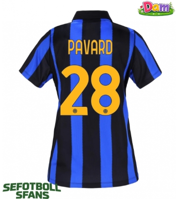 Inter Milan Benjamin Pavard #28 Hemmatröja Kvinnor 2026-27 Kortärmad